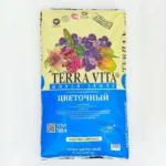 Грунт Живая земля Цветочная ТЕРРА ВИТА 50 л
