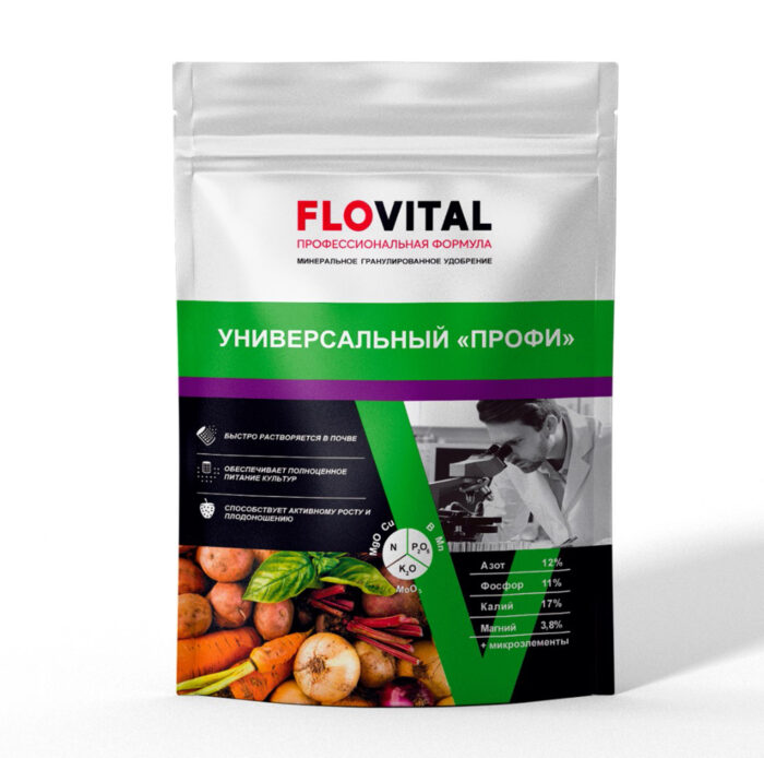 Удобрение Фловитал FLOVITAL Универсальный профи 4,8кг (т) — изображение 1