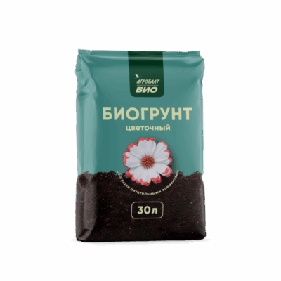 БиоГрунт Цветочный 50л  Агробалт