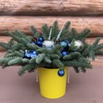 Новогодняя композиция Цветочный Короб